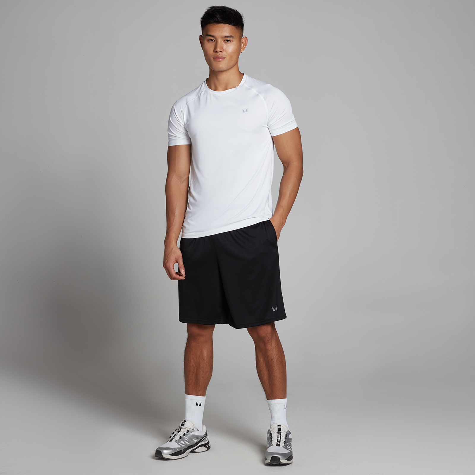 Thumbnail - MP Herren Lightweight 9-Zoll Trainingsshorts — Schwarz - XL