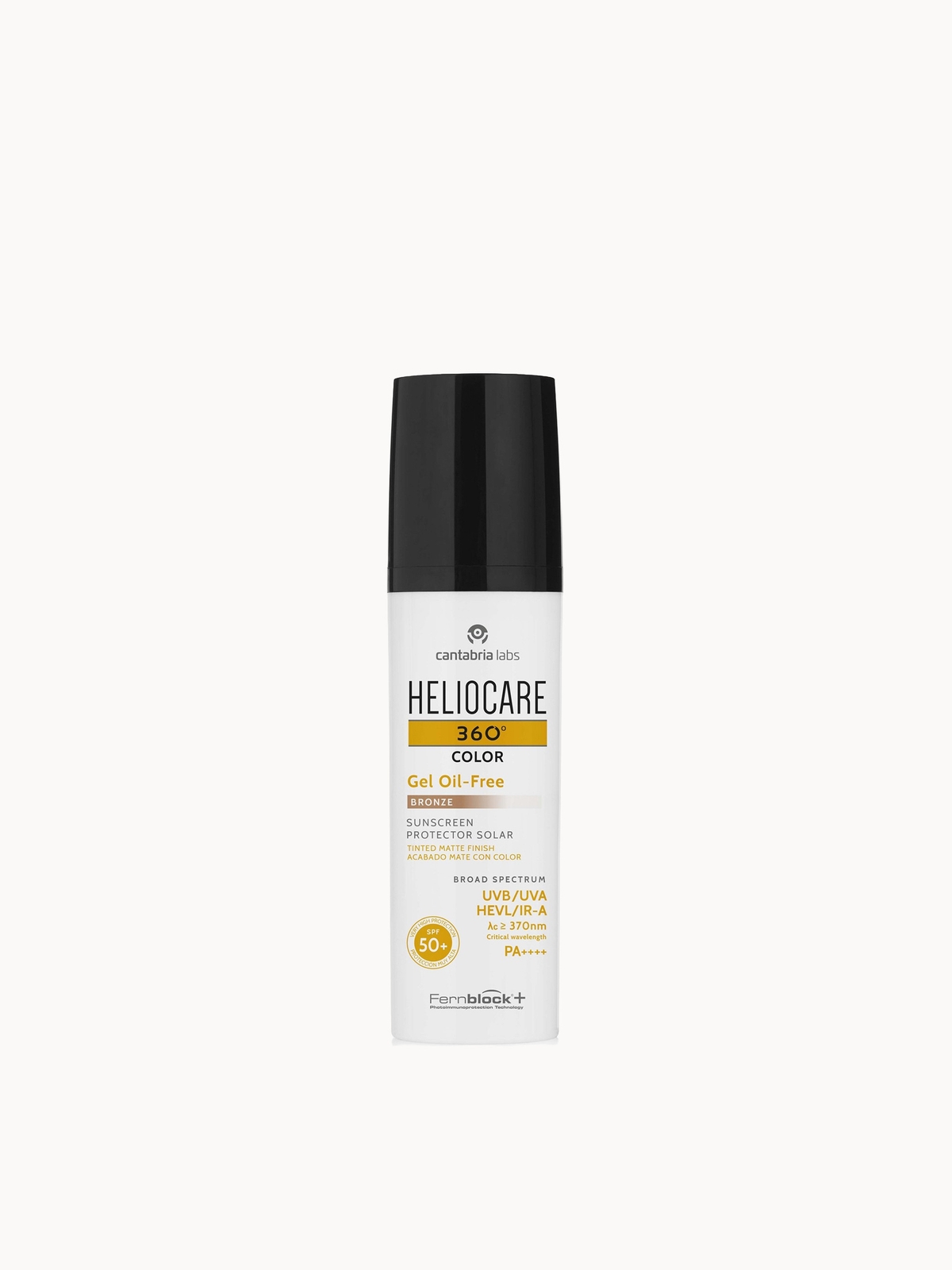 Heliocare 360° Color Gel Oil-Free Sunscreen Protector Bronze SPF 50+ 50ml