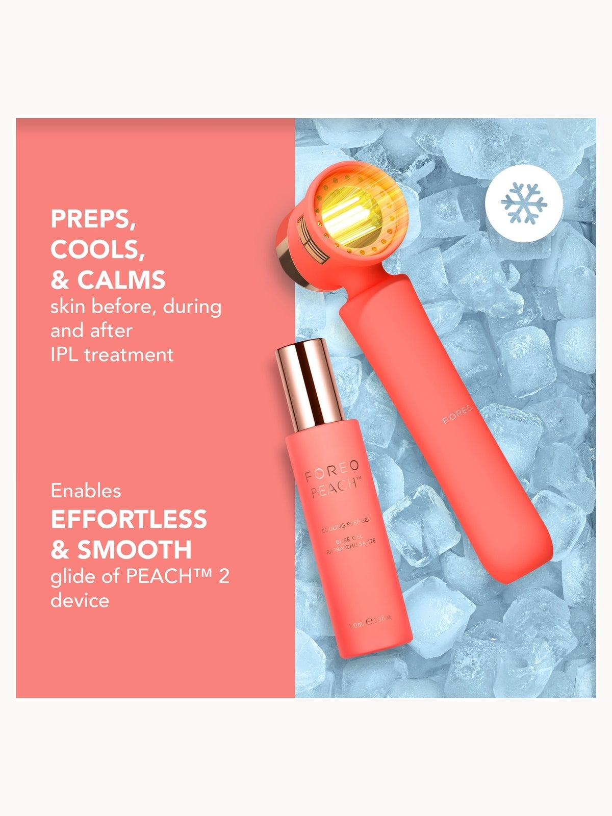 FOREO PEACH Cooling Prep Gel 100ml 4