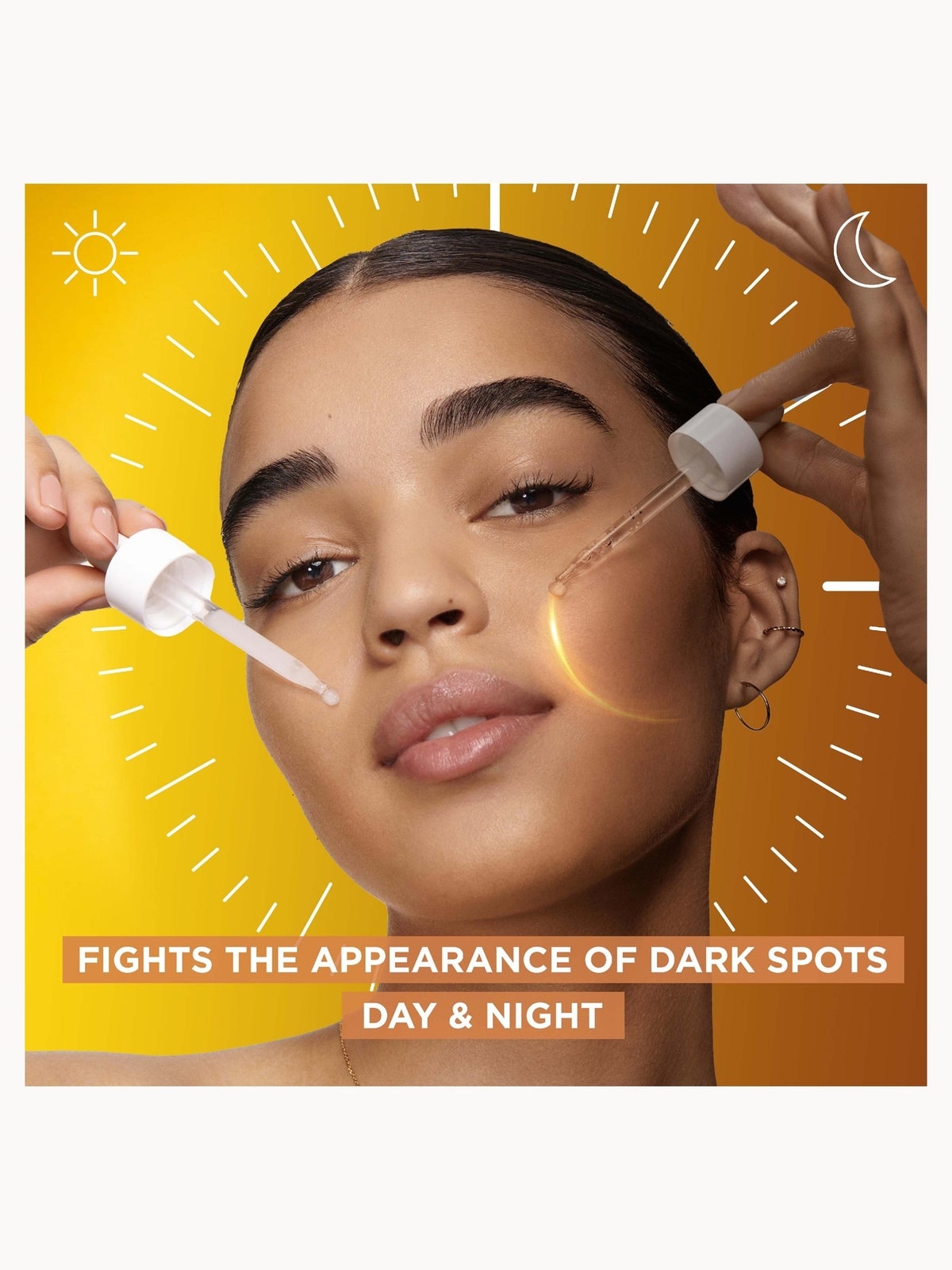 Garnier Vitamin C Day and Night Serum Set for Face, Anti-Dark Spots and Brightening 30ml 3