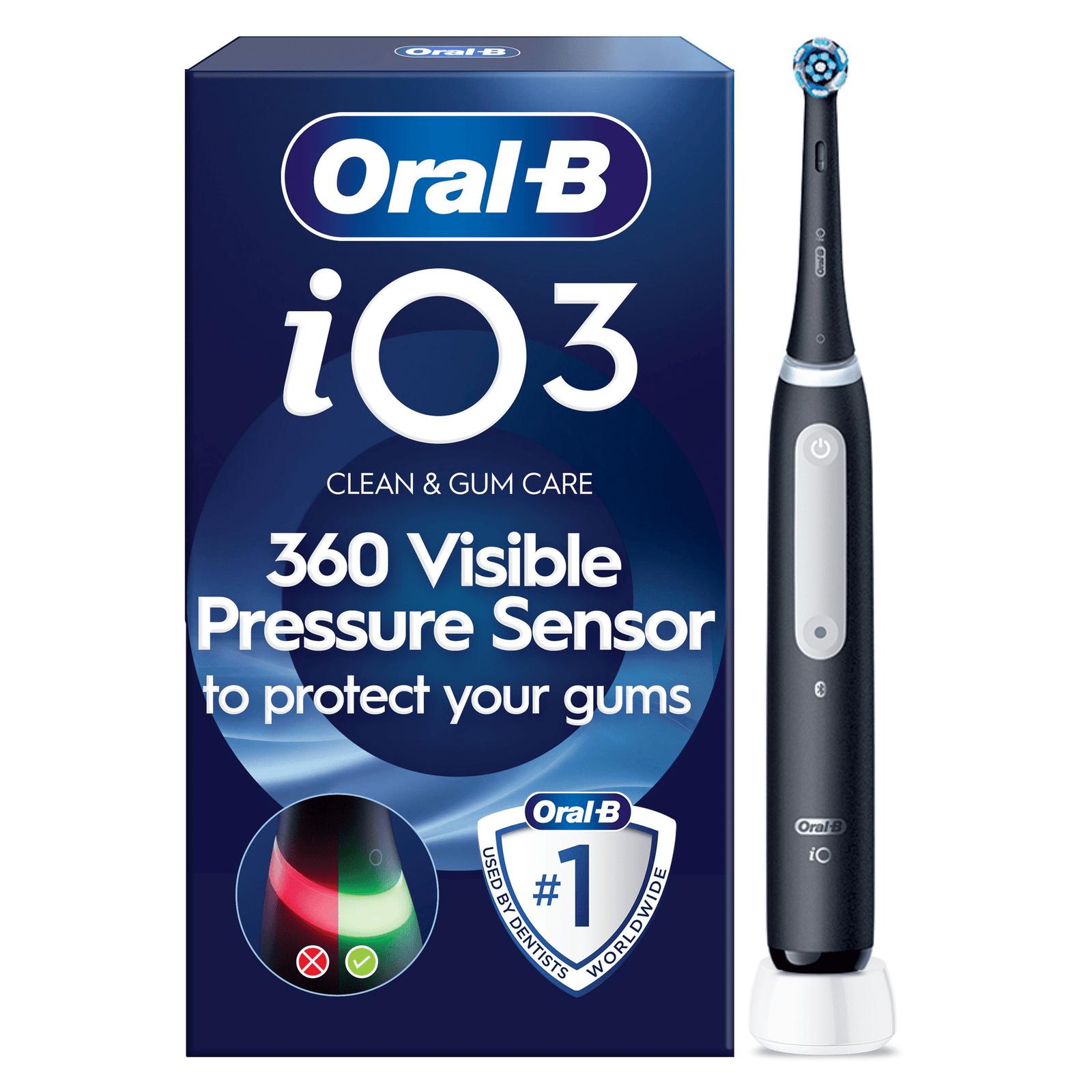 Photos - Electric Toothbrush Oral-B iO3 Matte Black  - Toothbrush 