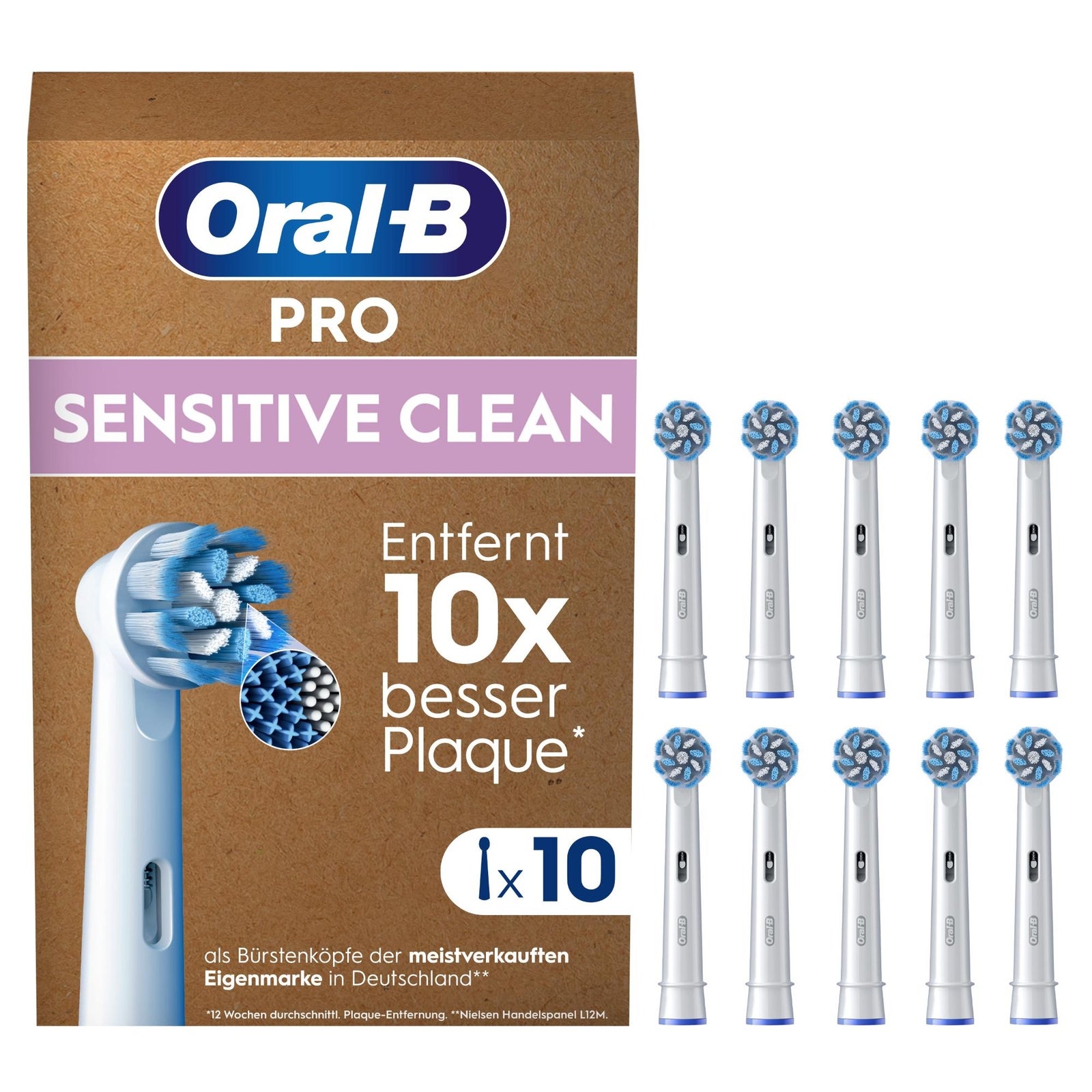 Oral-B Pro Sensitive Clean 10Er Ffu Aufsteckbürsten - Image 4