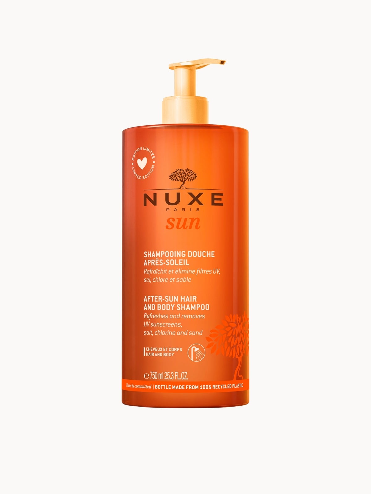 After-Sun Hair and Body Shampoo, NUXE Sun 750ml