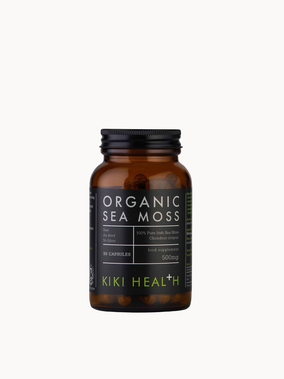 KIKI Health Organic Irish Sea Moss 90 Vegicaps