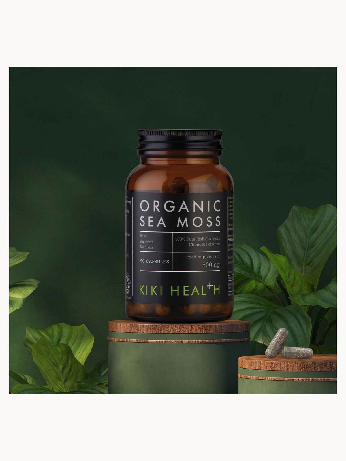 KIKI Health Organic Irish Sea Moss 90 Vegicaps 2