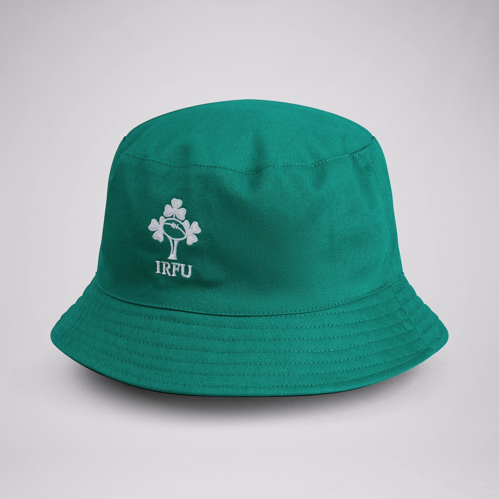 Adult Unisex Ireland Reversible Bucket Hat Black/Green