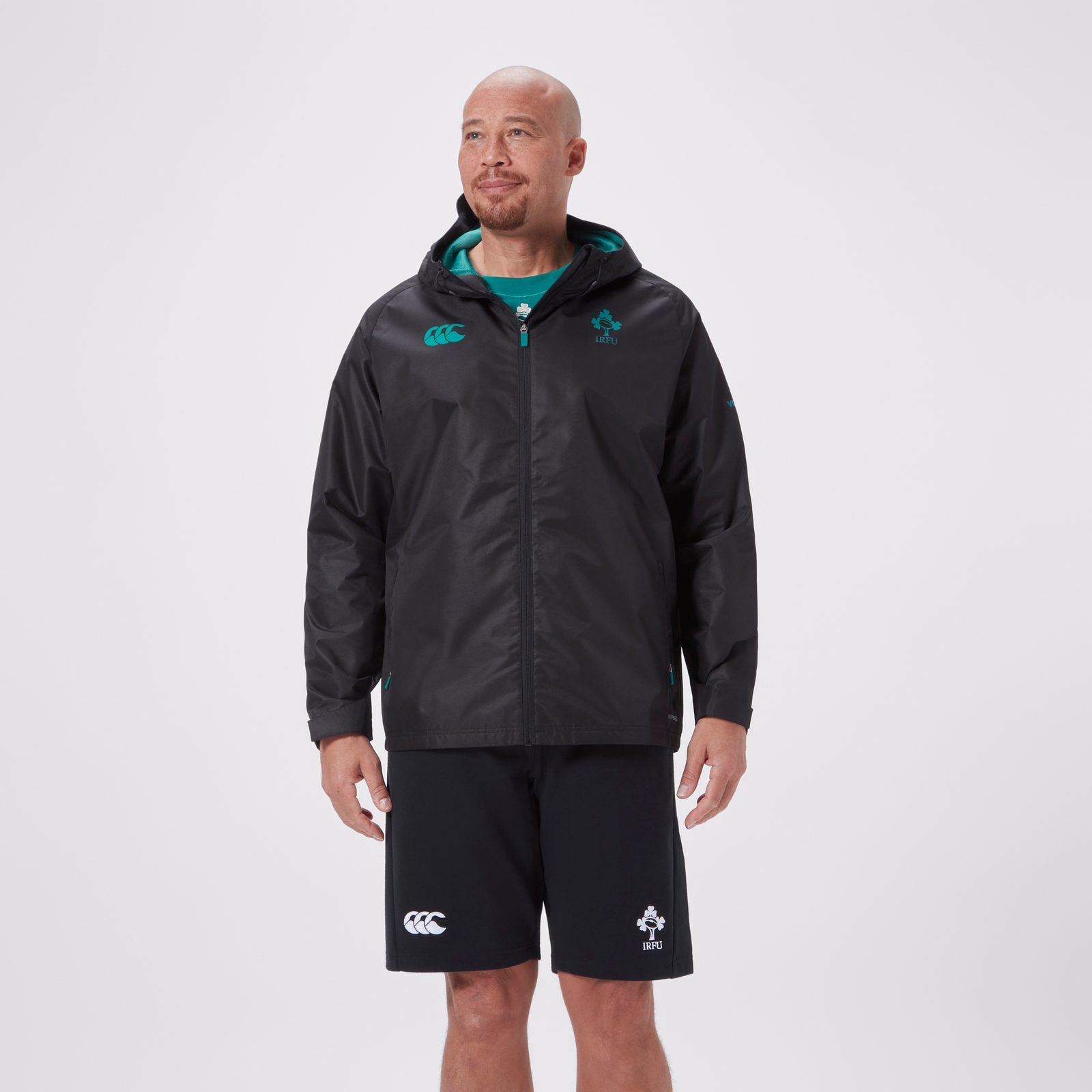 Mens Ireland Wr Jacket Black/Green