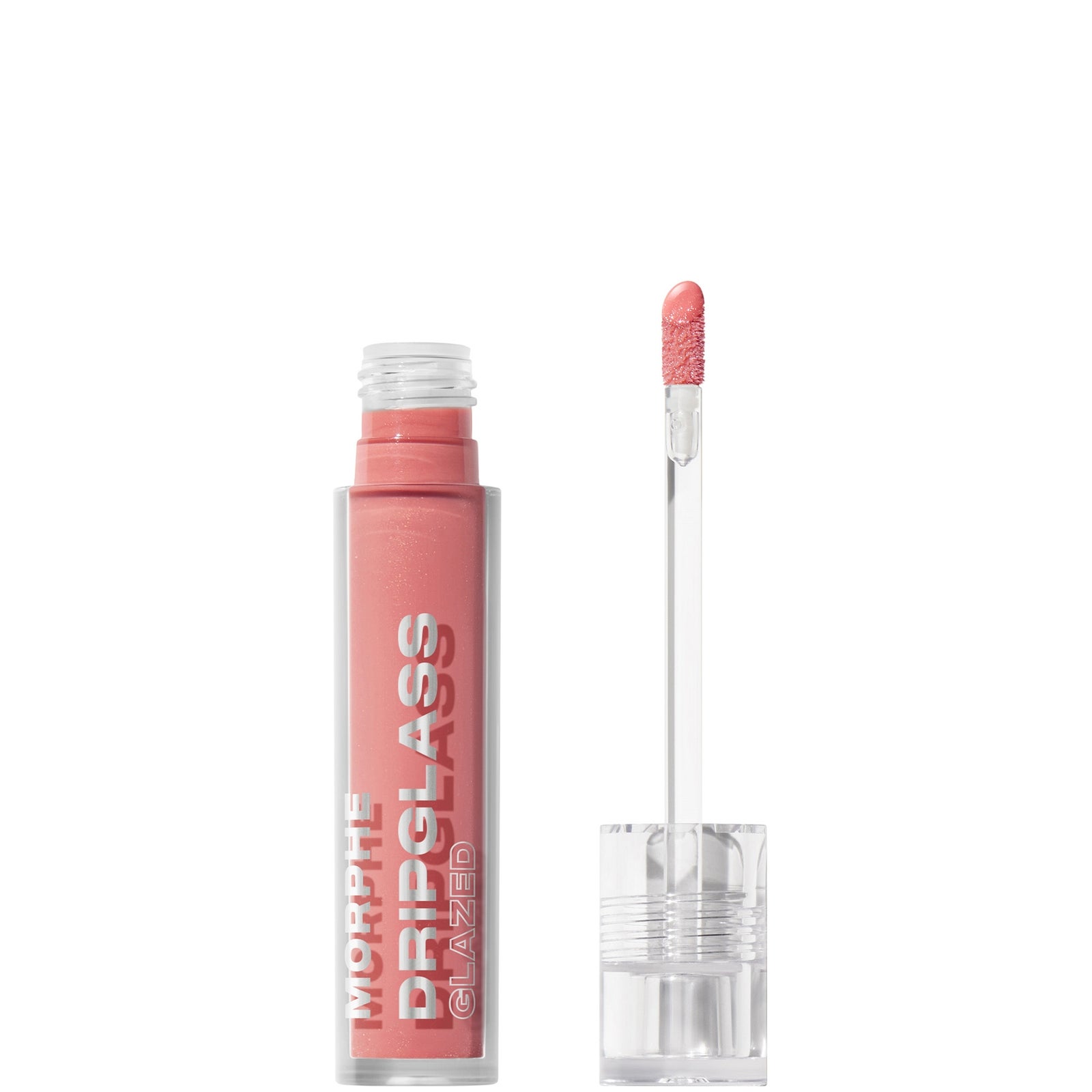 Morphe Dripglass Glazed High Shine Lip Gloss 3.8ml (Various Shades) - Nude Gleam
