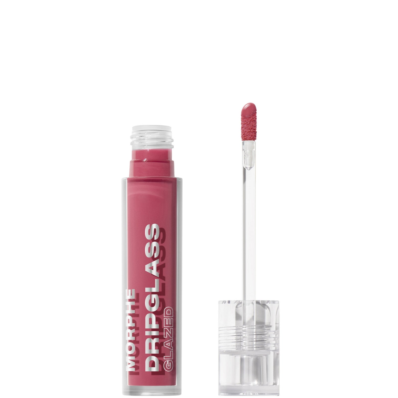Morphe Dripglass Glazed High Shine Lip Gloss 3.8ml (Various Shades) - Shatterproof Mauve
