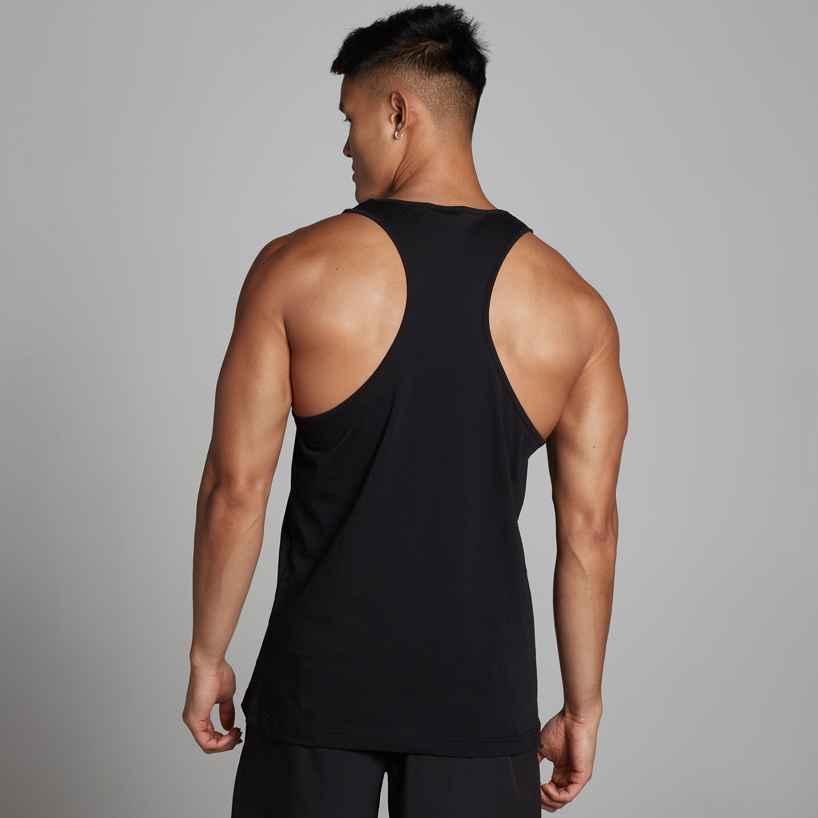 MP Herren Rest Day Stringer-Top – Schwarz - S