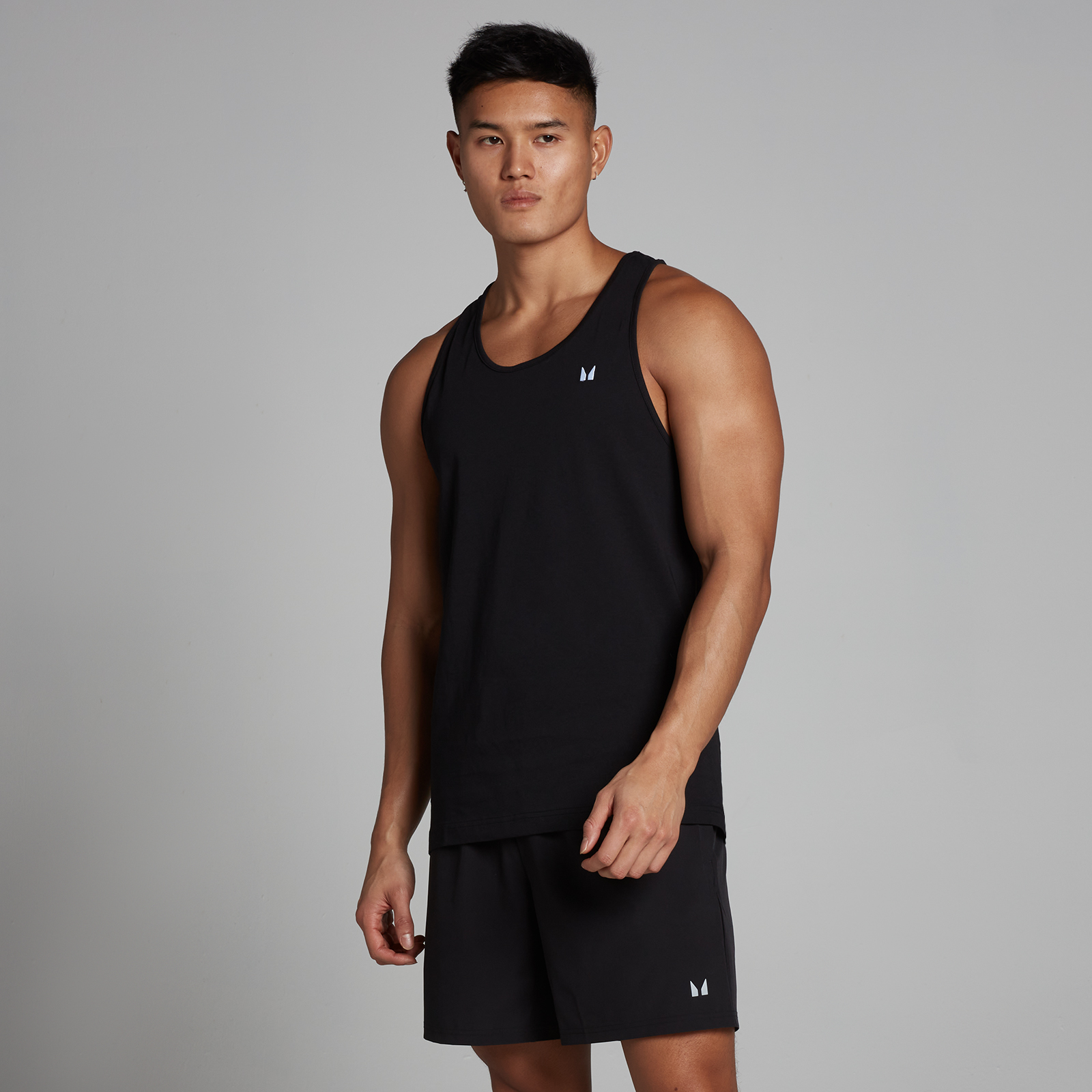 Myprotein UK MP Men's Cotton Vest - Black - XXS