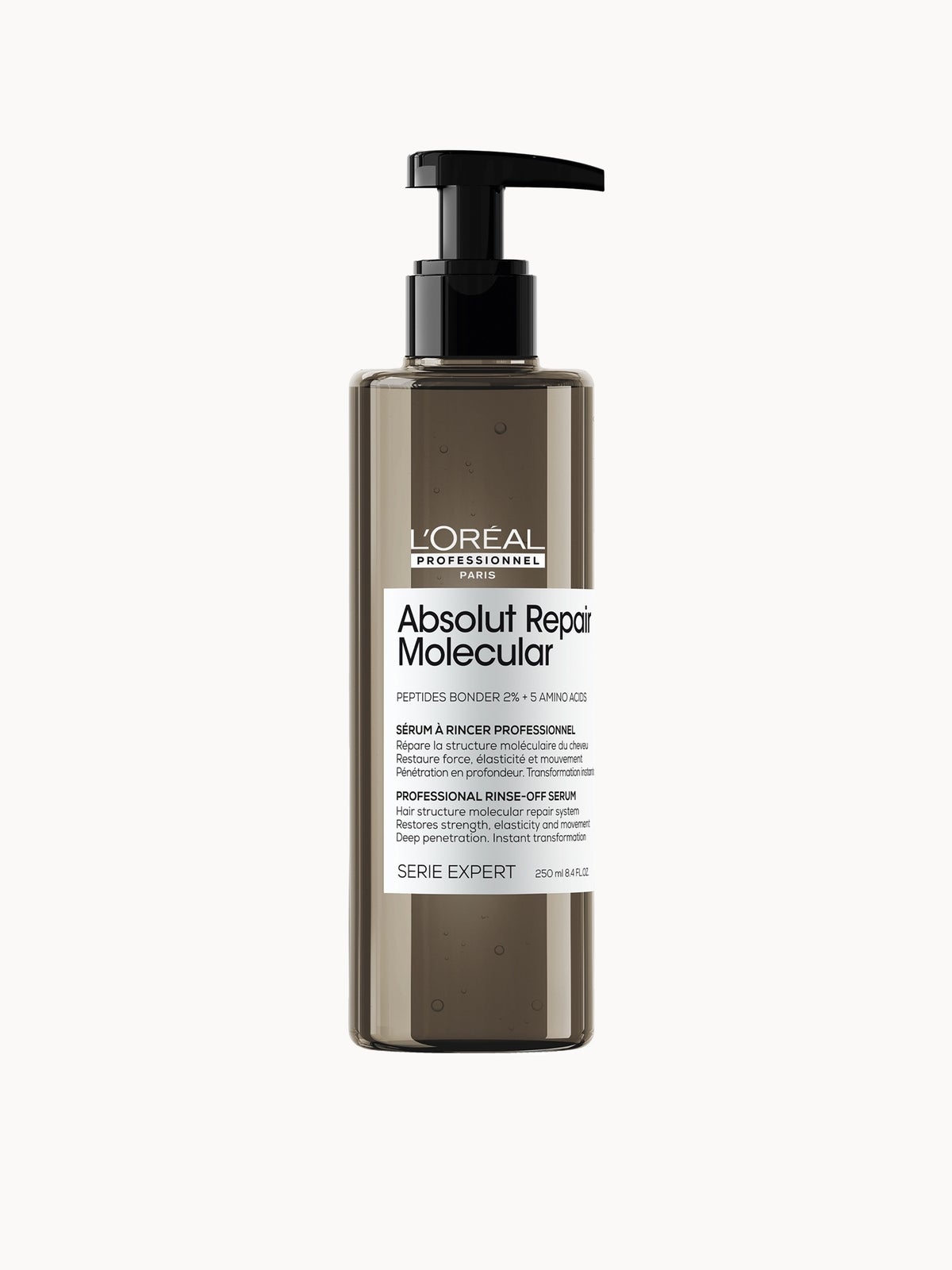 L'Oréal Professionnel Absolut Repair Molecular Rinse Off Serum Conditioner Treatment for Damaged Hair 250ml
