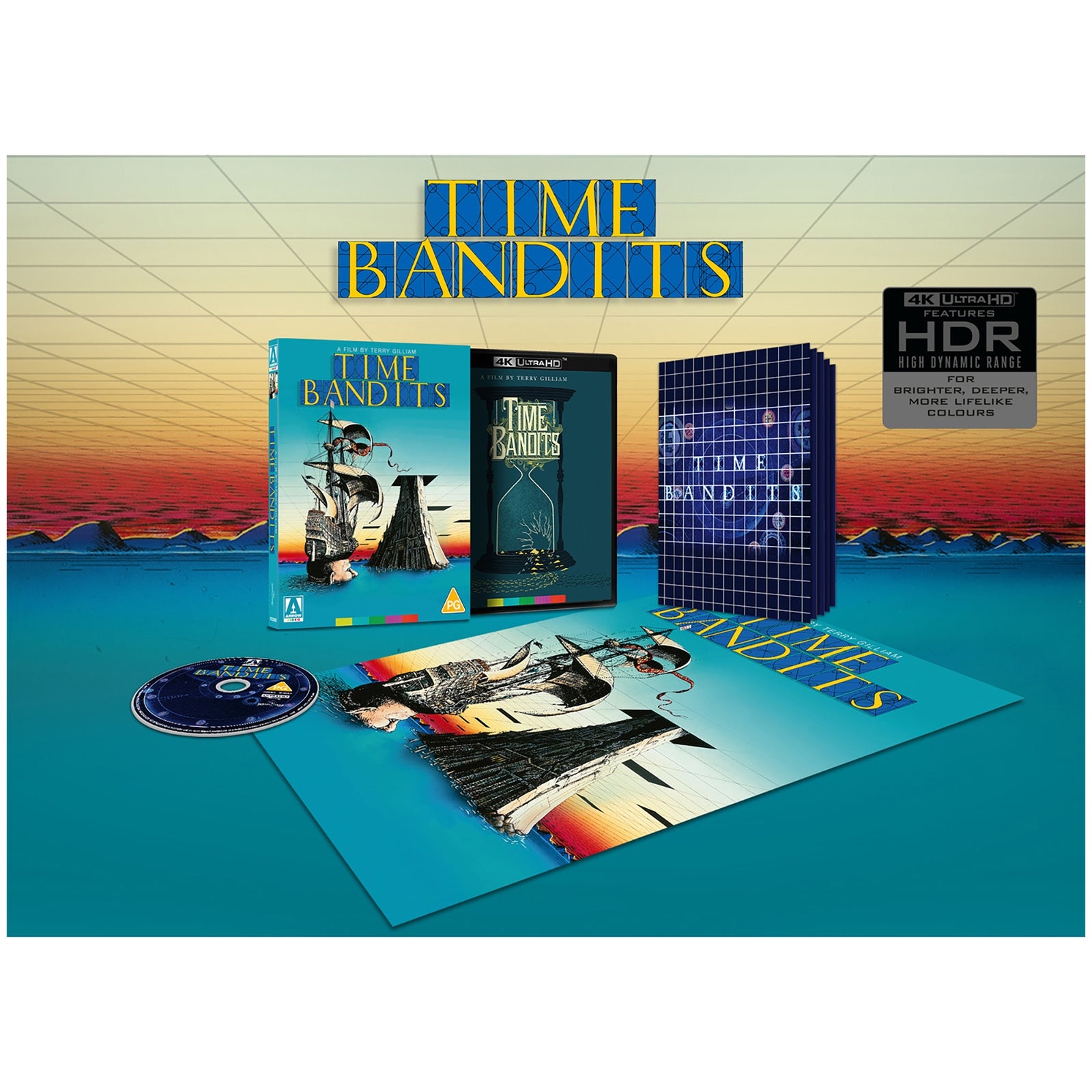 Arrow Video Time Bandits Limited Edition 4K Uhd