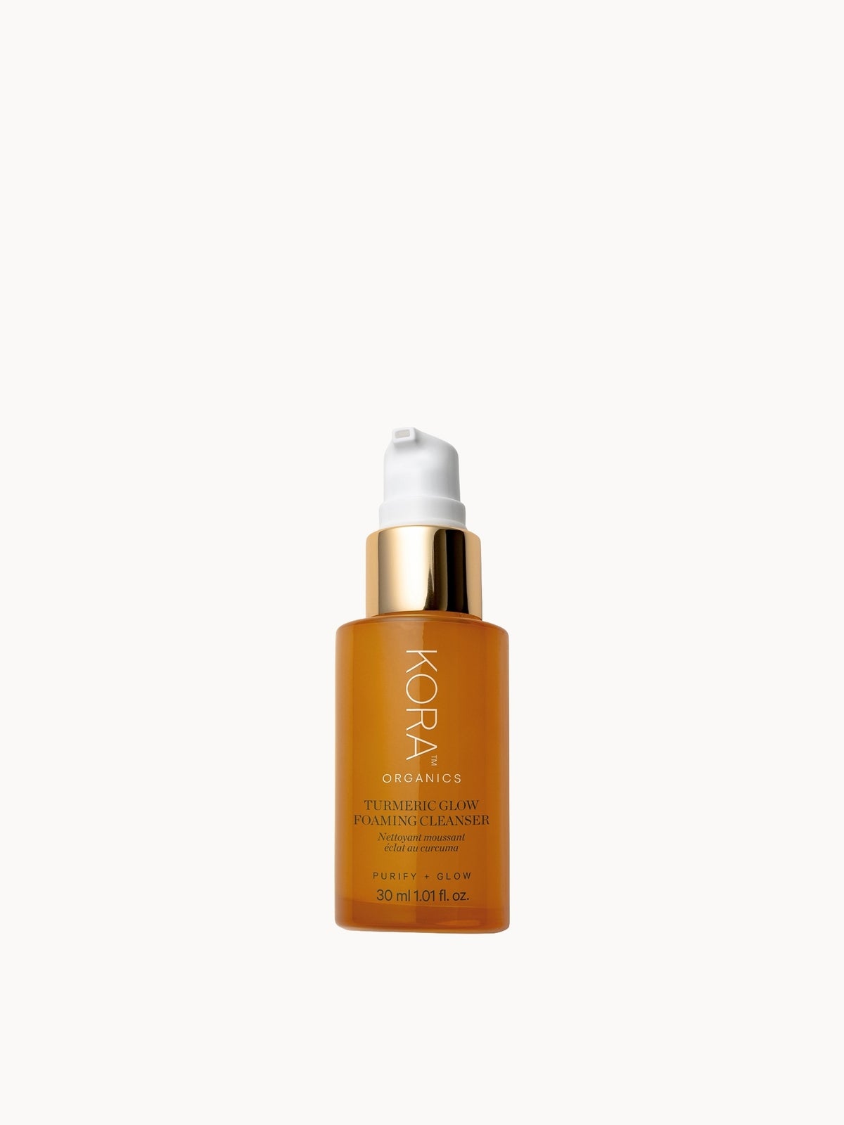 Kora Organics Turmeric Glow Foaming Cleanser 30ml