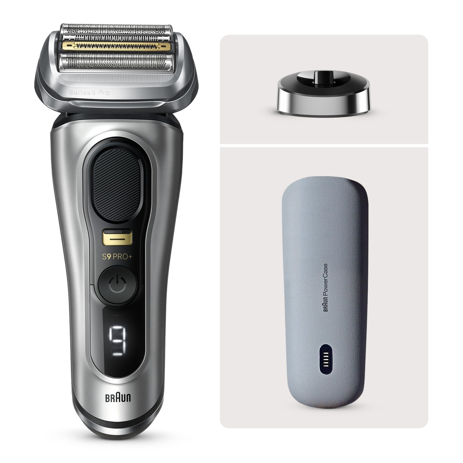 Image of Braun Series 9 PRO+ Electric Shaver 9527s Grey Men