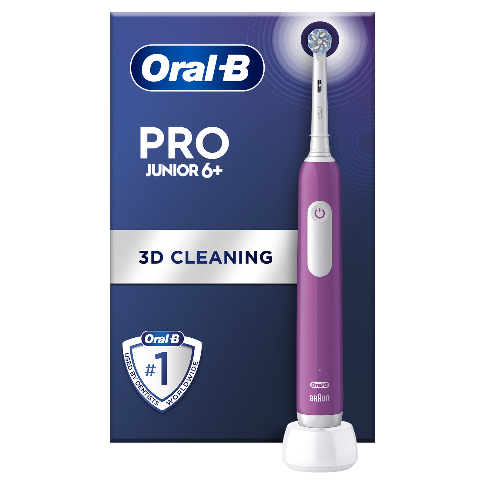 Oral B Junior Purple - Without Toothpaste - Toothbrush