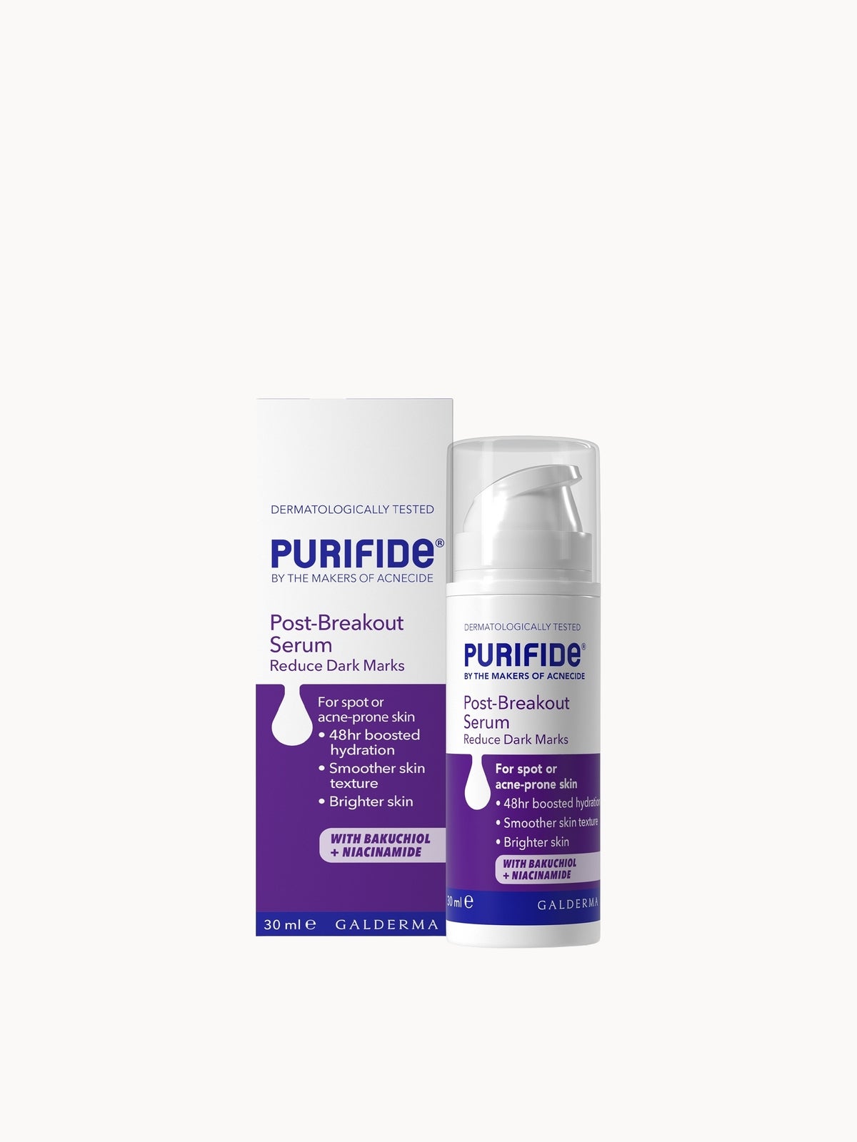PURIFIDE by Acnecide Post-Breakout Serum for Hyperpigmentation and Spot Prone Skin 30ml
