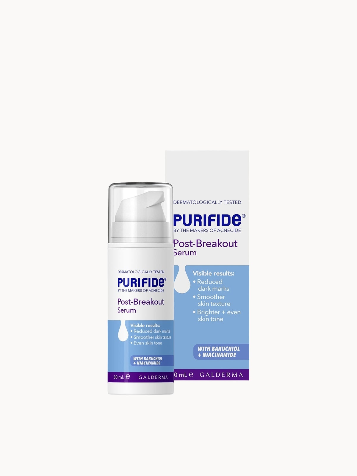 PURIFIDE by Acnecide Post-Breakout Serum for Hyperpigmentation and Spot Prone Skin 30ml