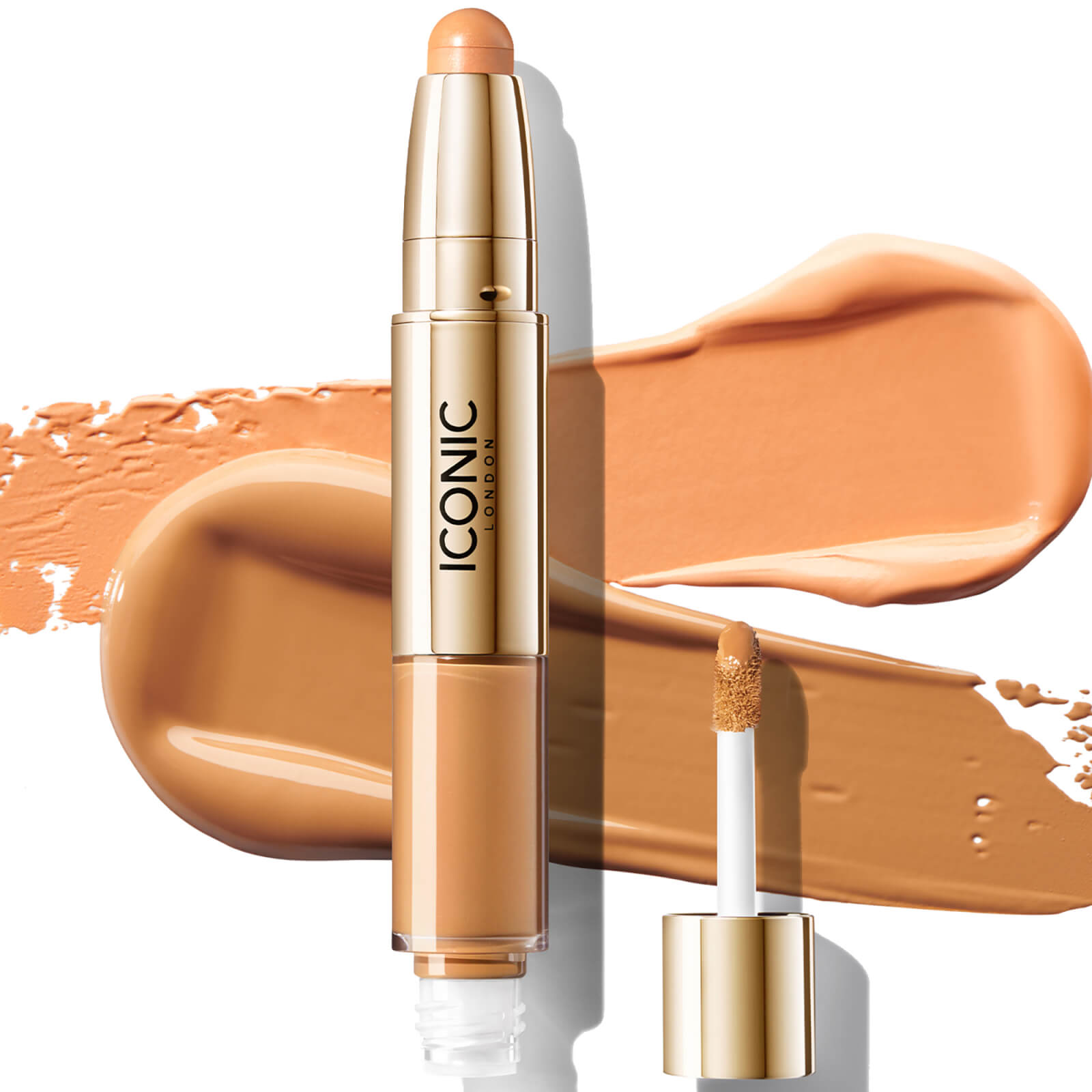 ICONIC London Radiant Concealer and Brightening Duo - Golden Tan 2
