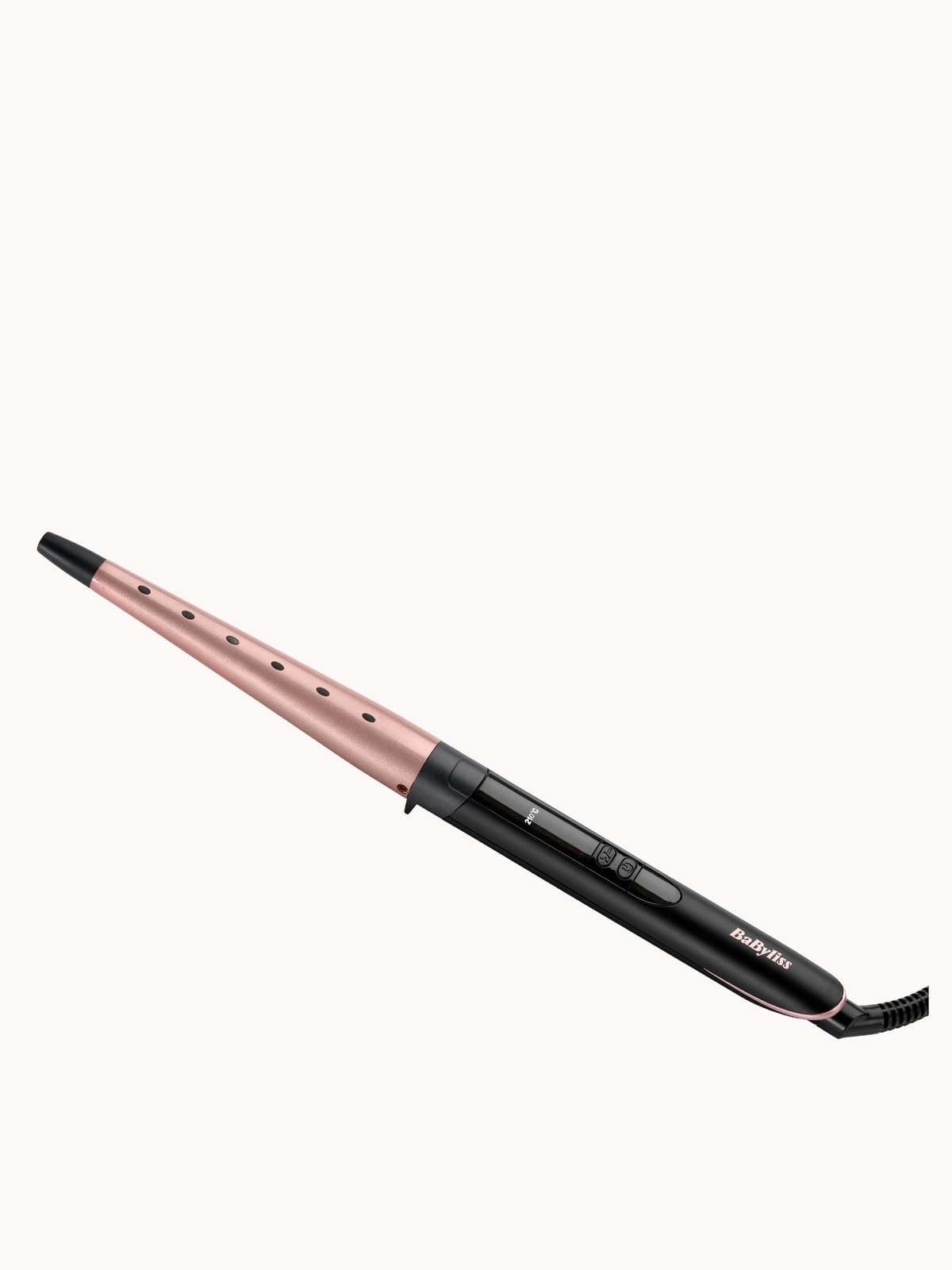 BaByliss Rose Quartz Conical Wand