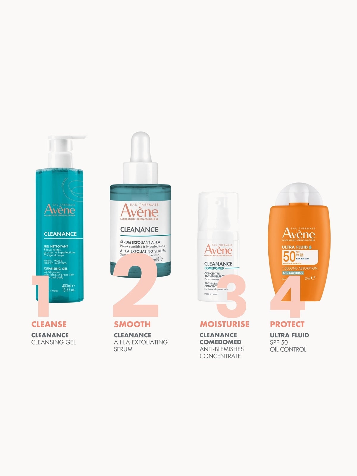 Avène Cleanance A.H.A Exfoliating Serum for Skin with Imperfections 30ml 4