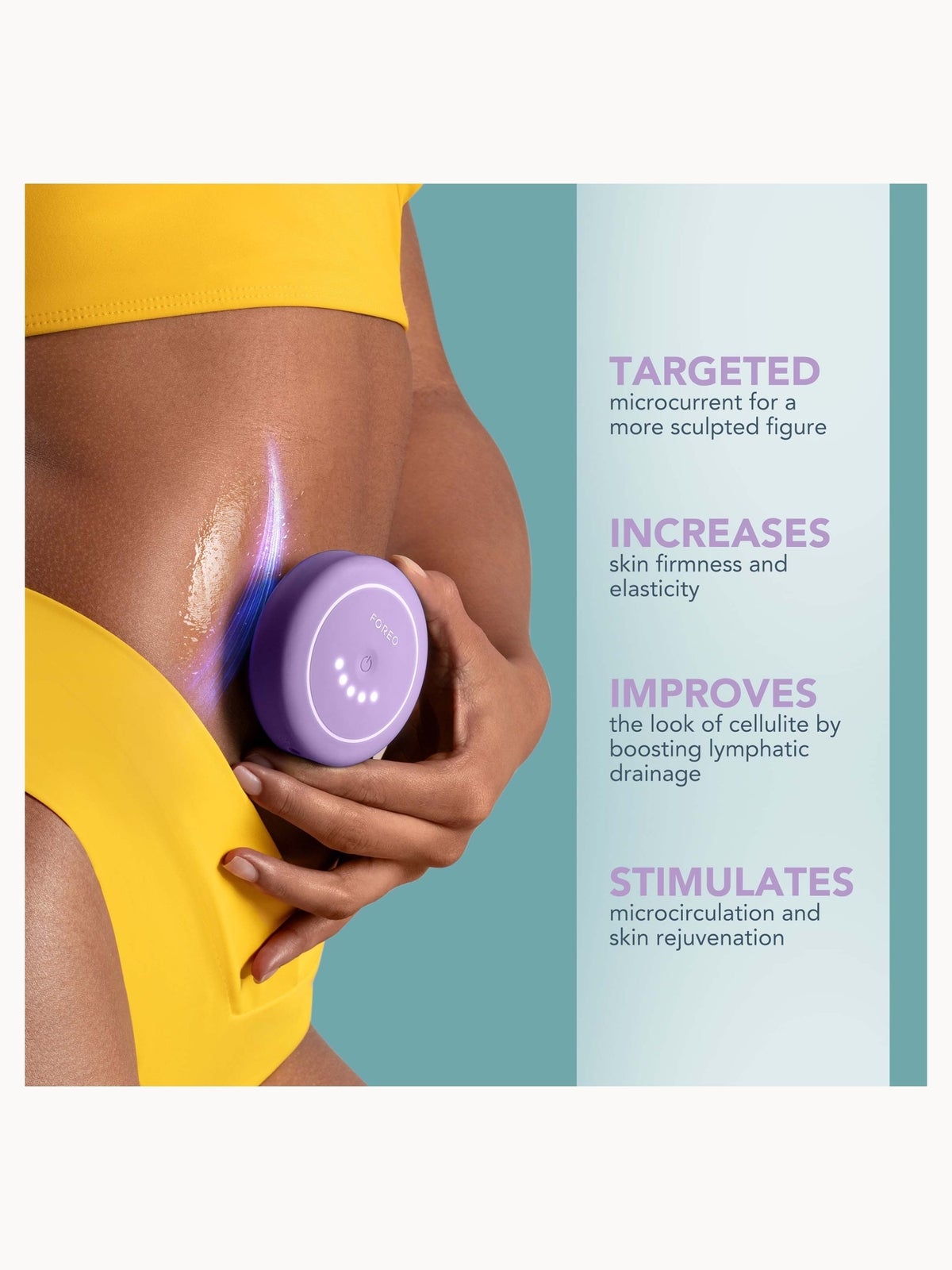 FOREO BEAR 2 Body Toning Device - Lavender 4