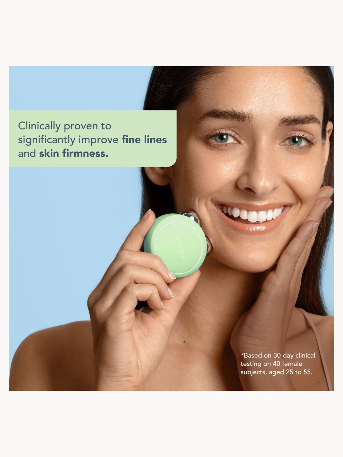 FOREO BEAR 2 Go Facial Toning Device - Pistachio 3