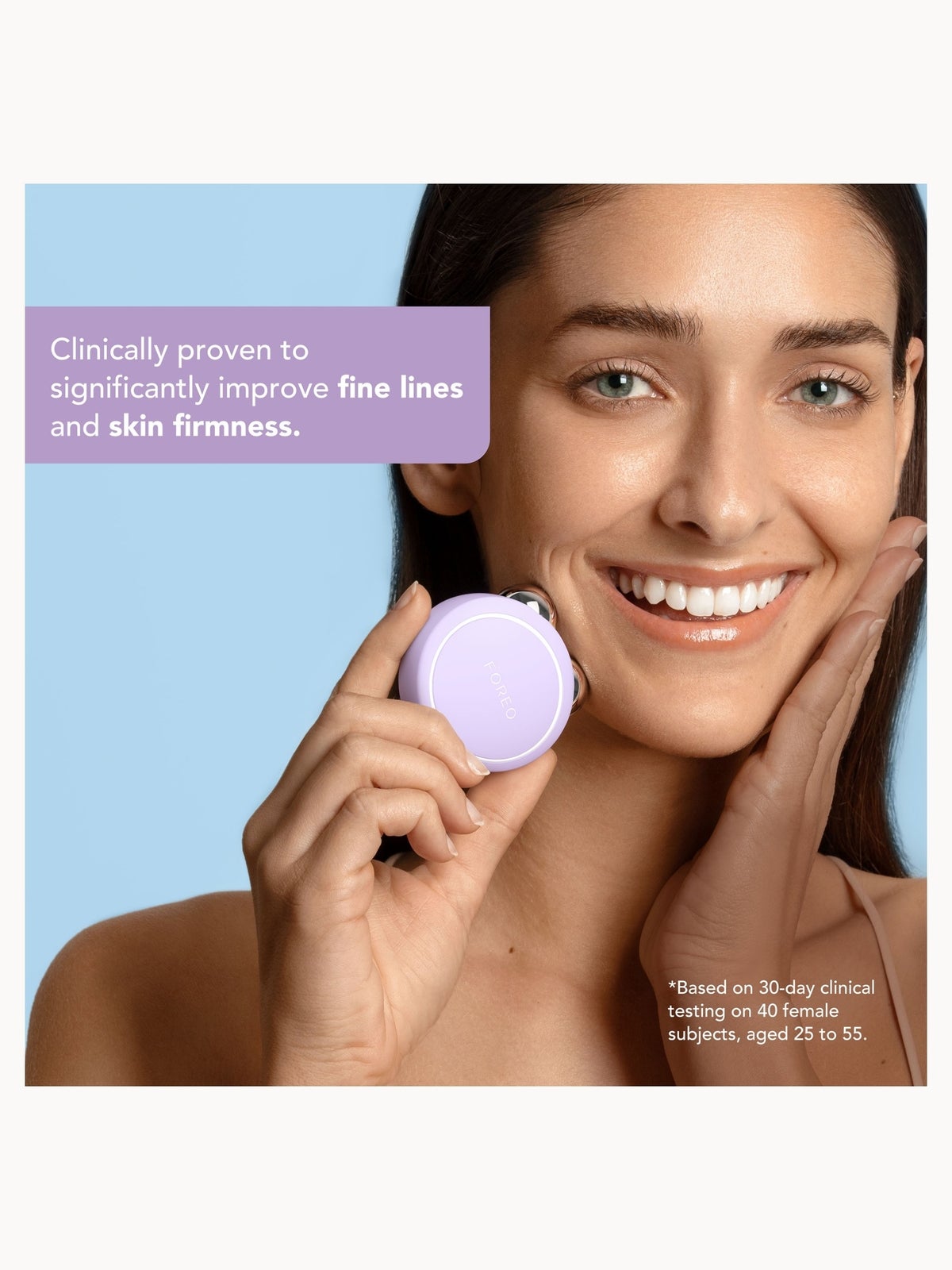 FOREO Bear 2 Go Facial Toning Device - Lavender 3