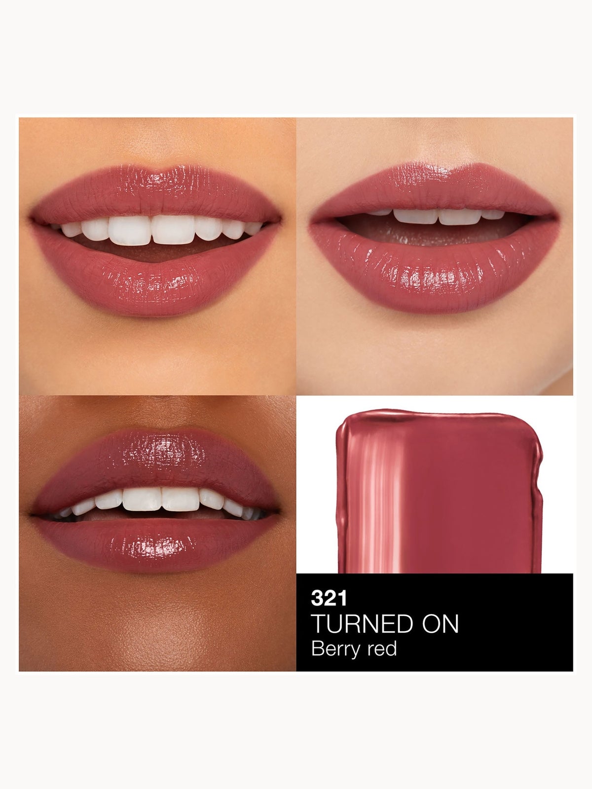 NARS Afterglow Lipstick 1.5g (Various Shades) - Turned on 4