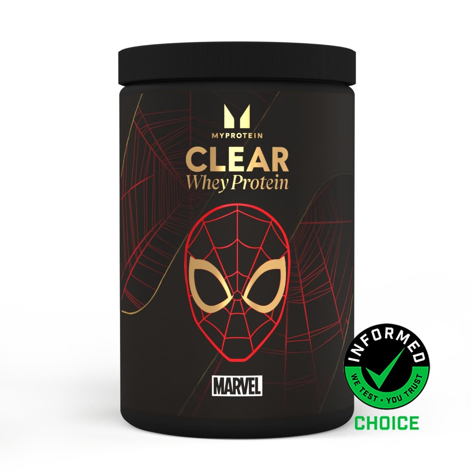 Clear Whey Isolate - 500g - 20servings - Spider-Man - Raspberry & Strawberry