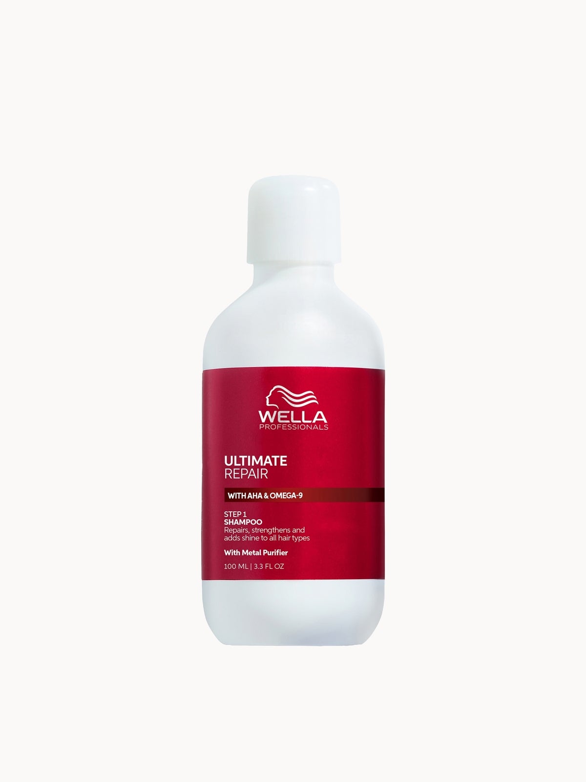 Wella Professionals Ultimate Repair Shampoo, Professional Lightweight Shampoo for Damaged Hair 100ml