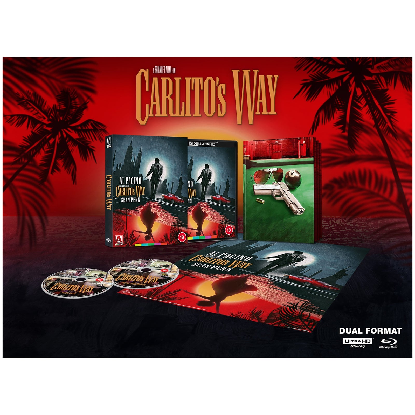 Arrow Video Carlito's Way Limited Edition 4K Uhd (includes Blu-ray)