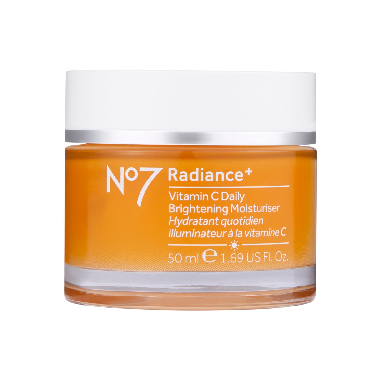 NO7 Radiance+ Vitamin C Daily Brightening Moisturizer 1.69 fl oz