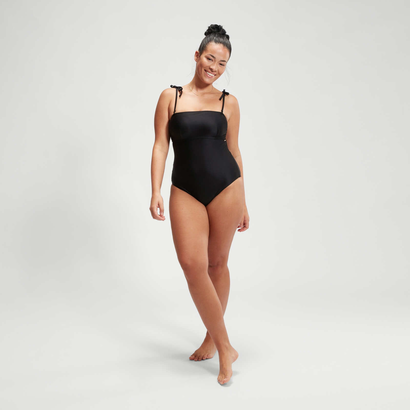 Women's Shaping Bandeau Swimsuit Black
