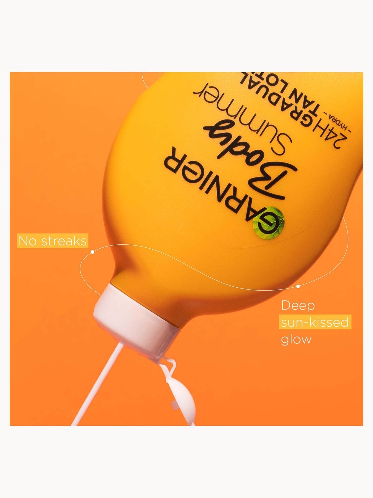 Garnier Summer Body Gradual Deep Tan Moisturiser Duo 4