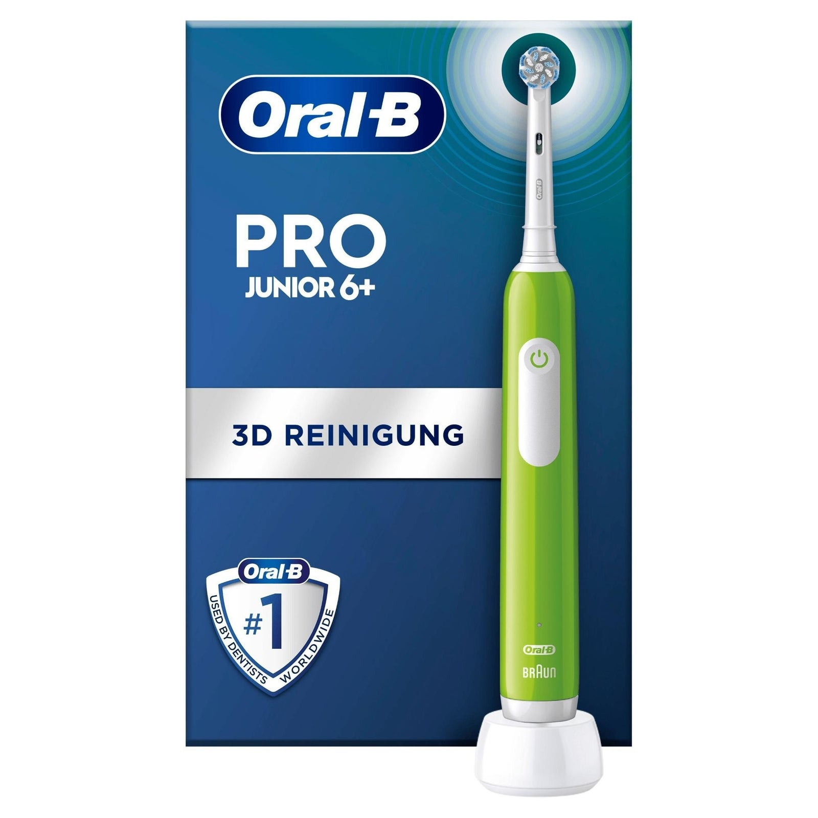 Oral-B PRO Junior 6+ Elektrische Zahnbürste für Kinder – Grün - Image 6