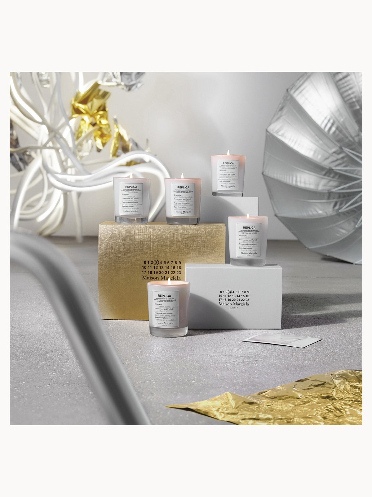 Maison Margiela Replica Candle Trio Set 165g (Worth £165) 3
