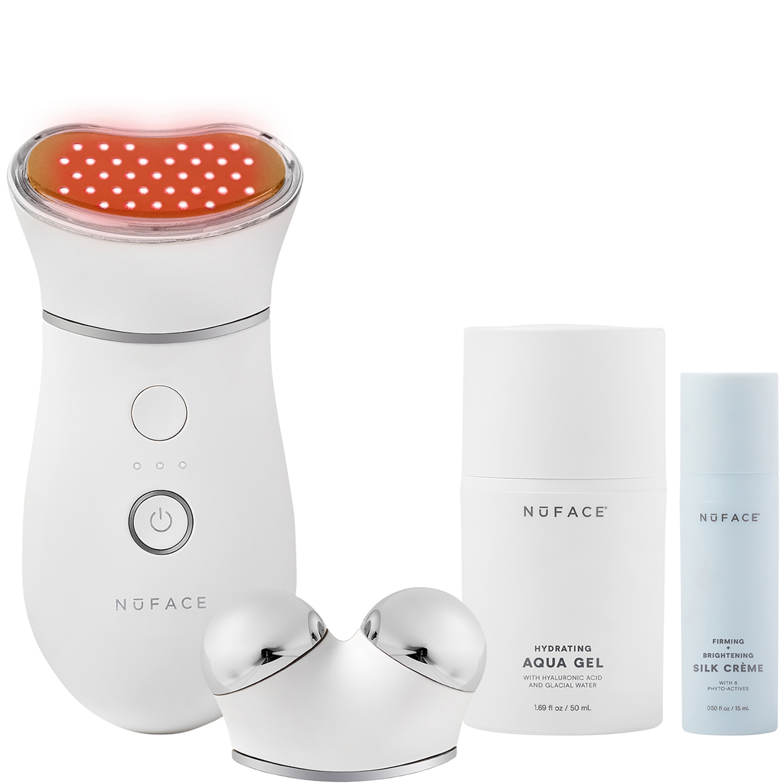 NuFACE Trinity+ LED and Wrinkle Reducer Attachment Set