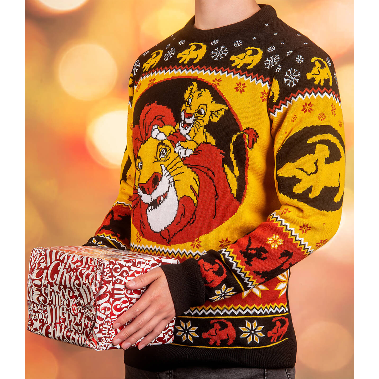 Lion King Christmas Jumper - S