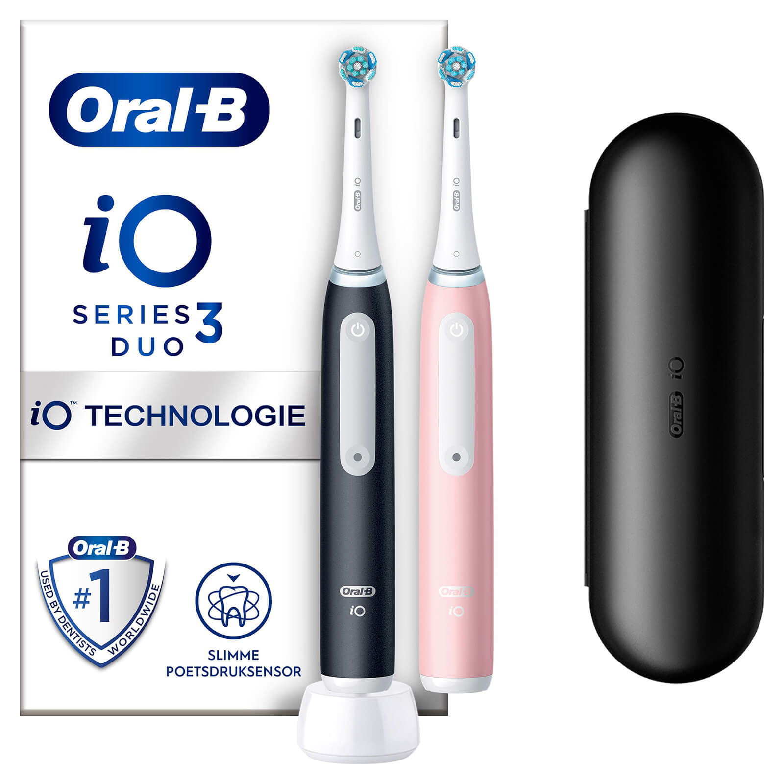 Oral-B iO Series 3n Duo Matt Black/Blush Pink elekt. Zahnbürste - Bild 9