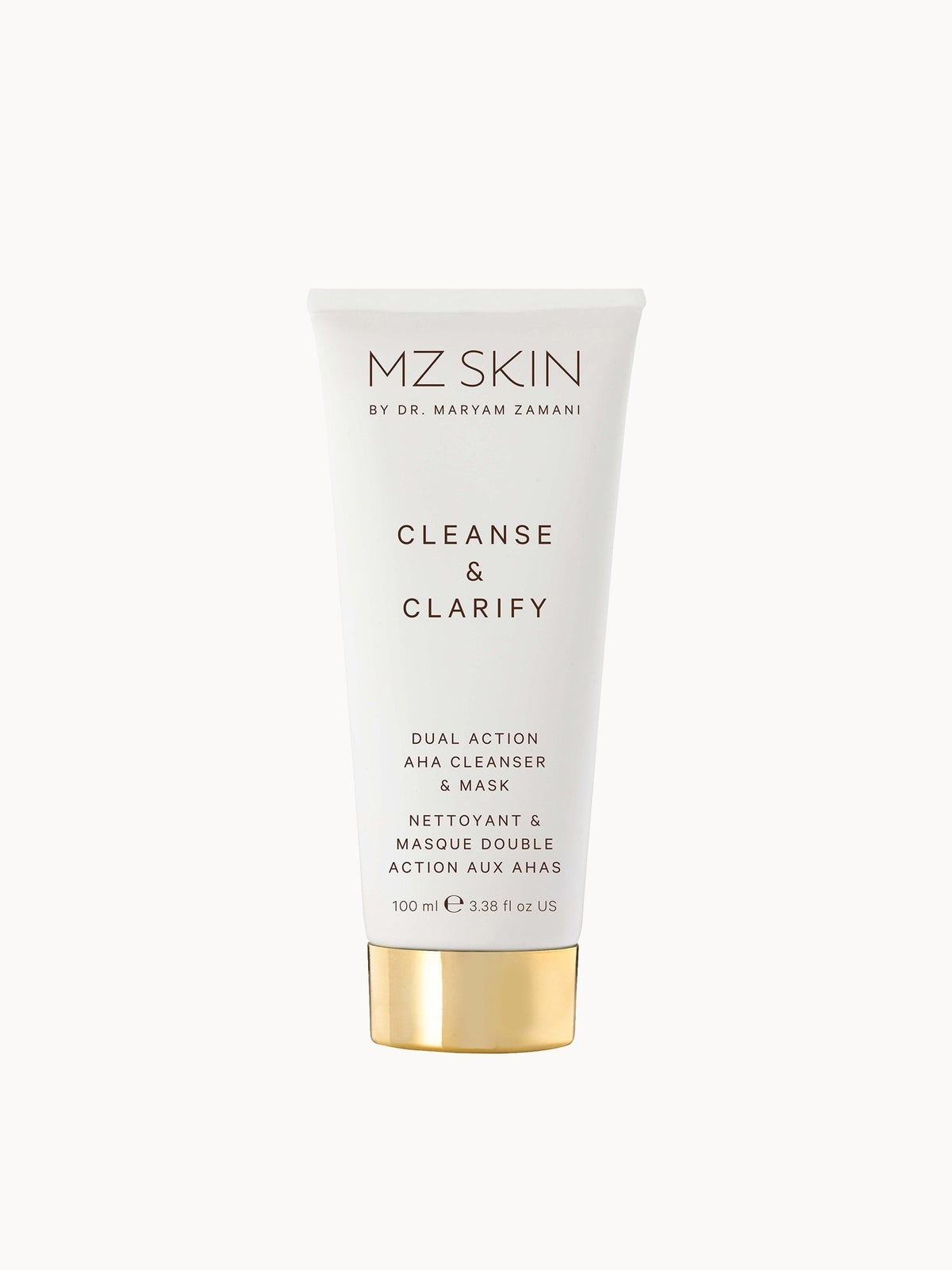 MZ Skin Cleanse & Clarify Dual Action AHA Cleanser and Mask