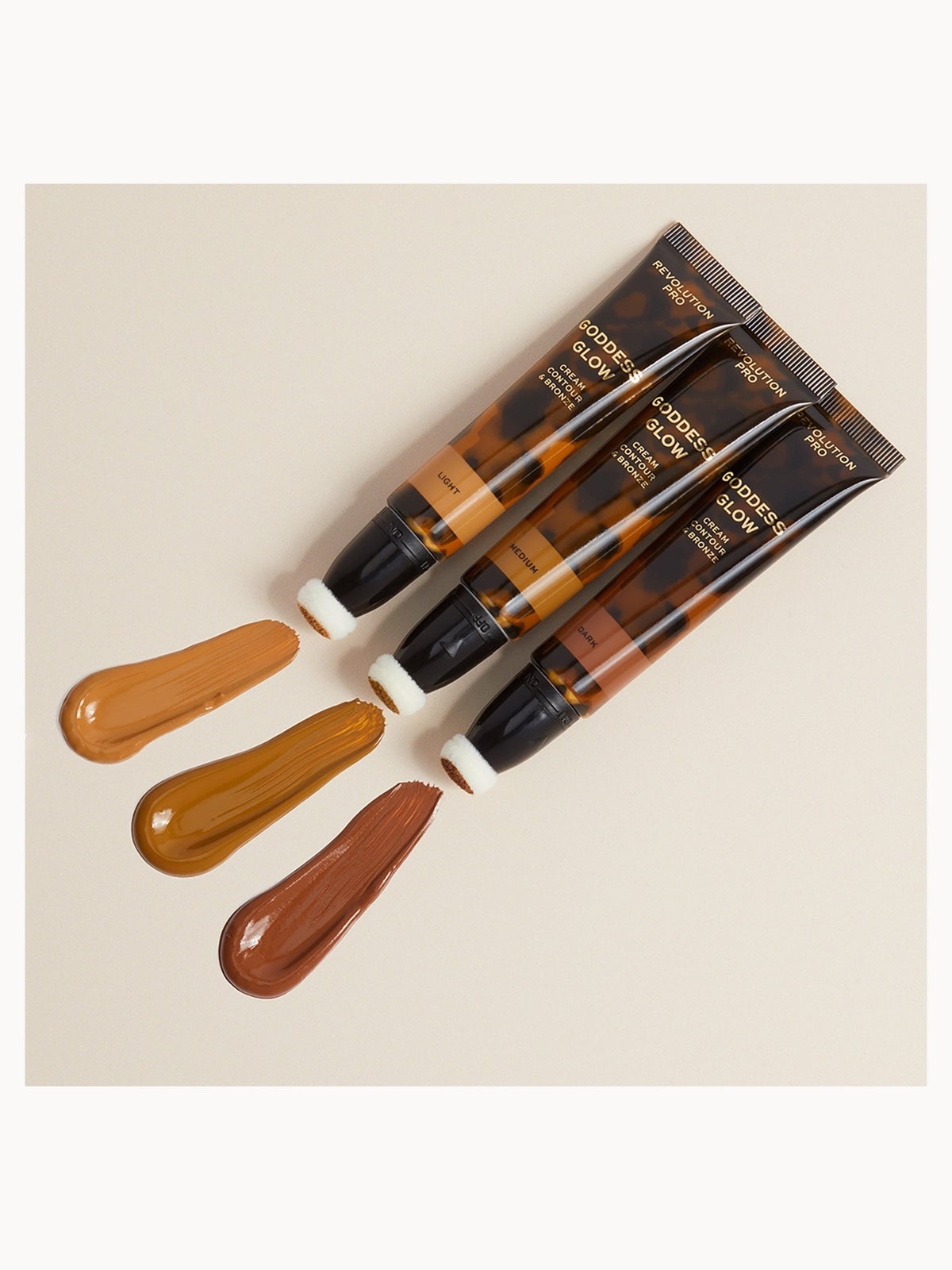 Revolution Pro Glow Edit Cream Contour and Bronze 15ml (Various Shades) - Dark 2