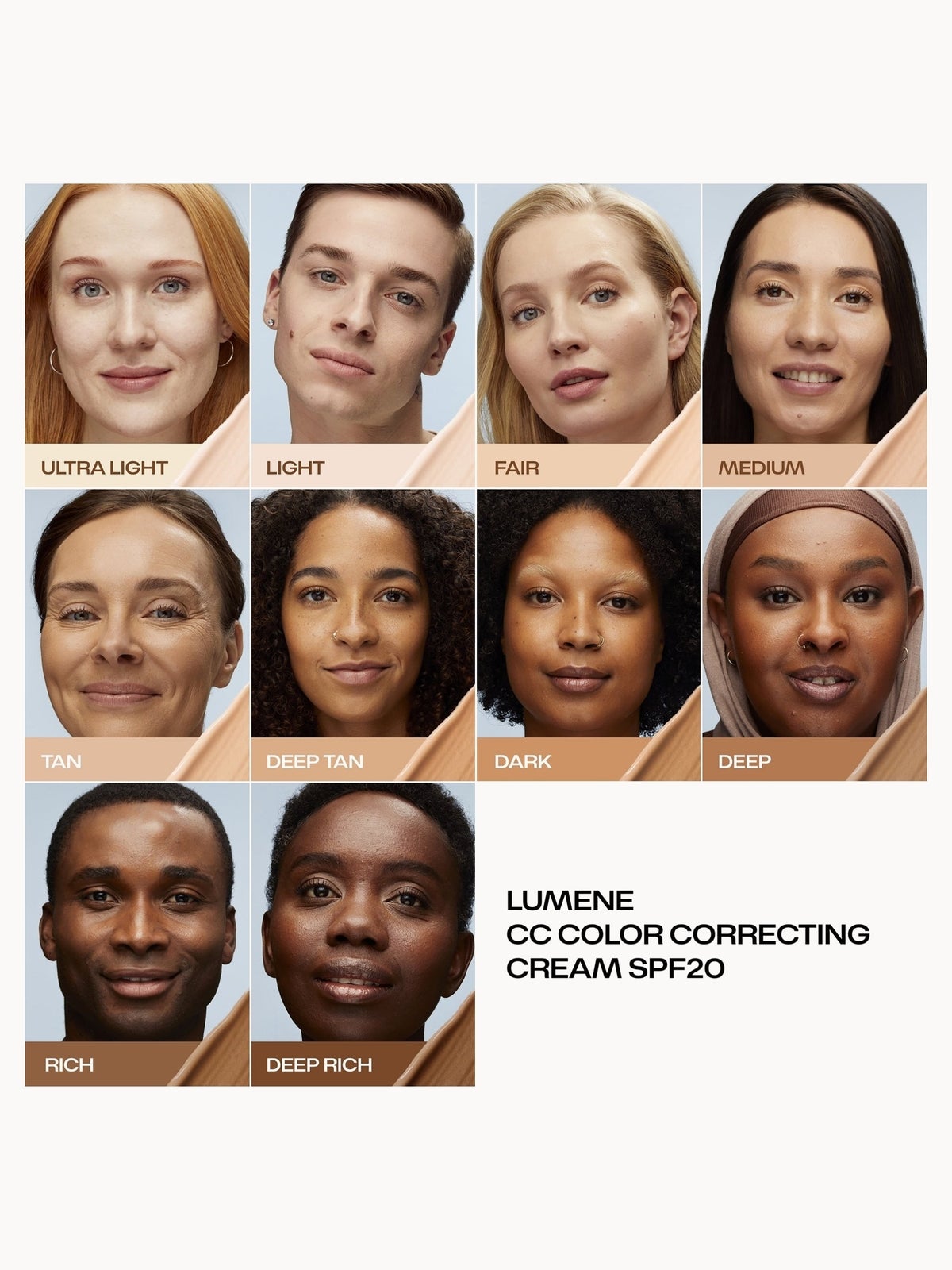 Lumene CC Colour Correcting Cream SPF20 30ml (Various Shades) - Deep Rich 2