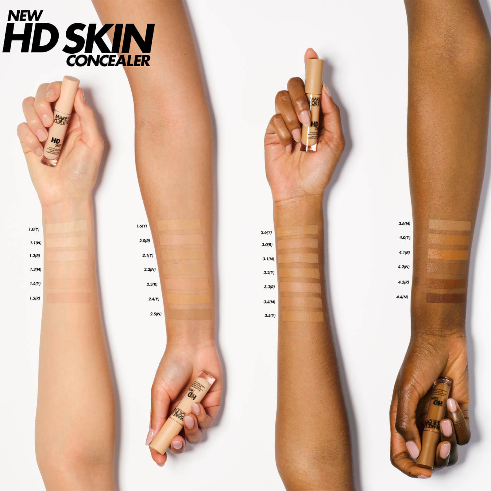 MAKE UP FOR EVER HD Skin Concealer 4.7ml (Various Shades) - 1.5 (R) Linen 2