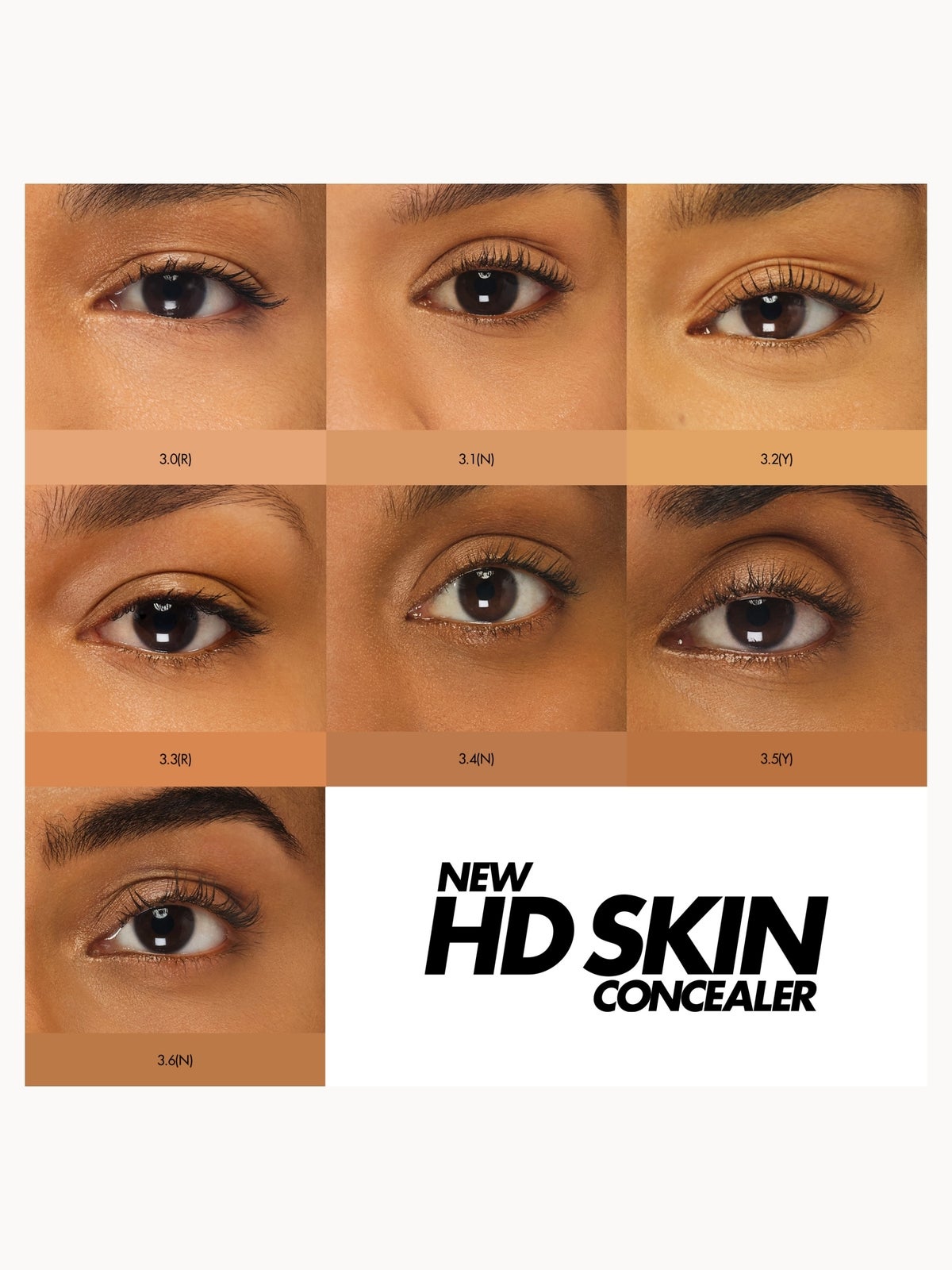 MAKE UP FOR EVER HD Skin Concealer 4.7ml (Various Shades) - 3.5 (Y) Gingerbread 4