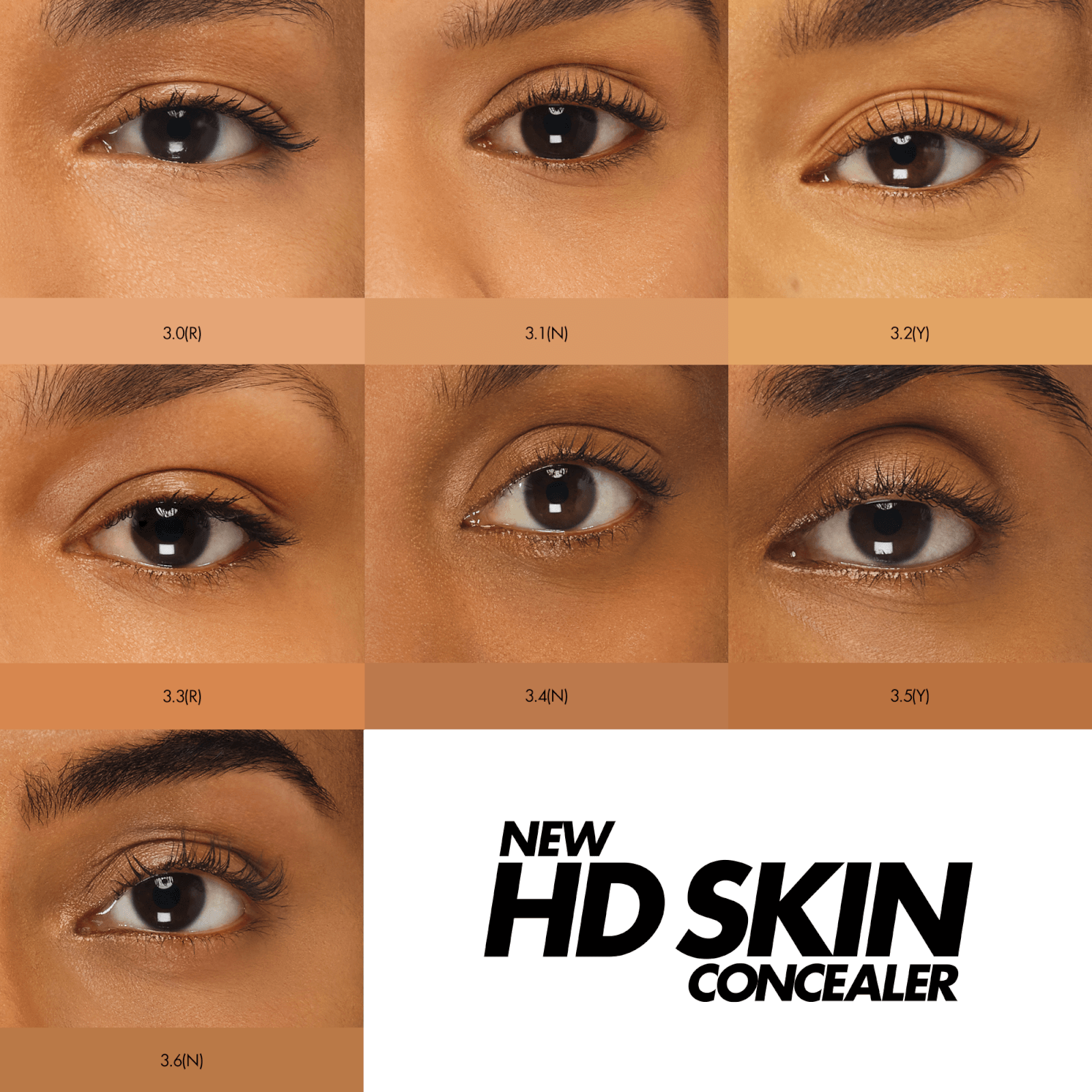 MAKE UP FOR EVER HD Skin Concealer 4.7ml (Various Shades) - 3.5 (Y) Gingerbread 4