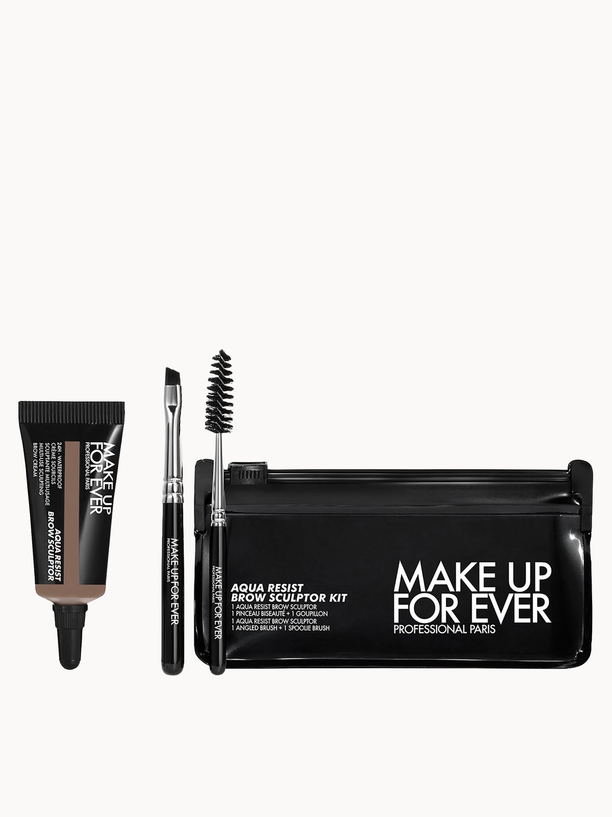 MAKE UP FOR EVER Aqua Resist Brow Sculptor Kit 7g (Various Shades) - 20 - Medium Ash