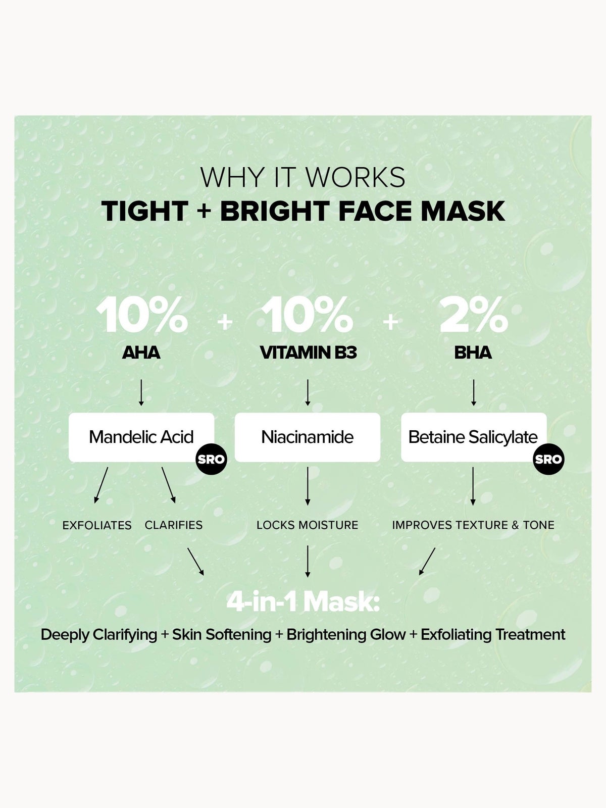 NUDESTIX NUDESKIN Tight and Bright Mask 40ml 4