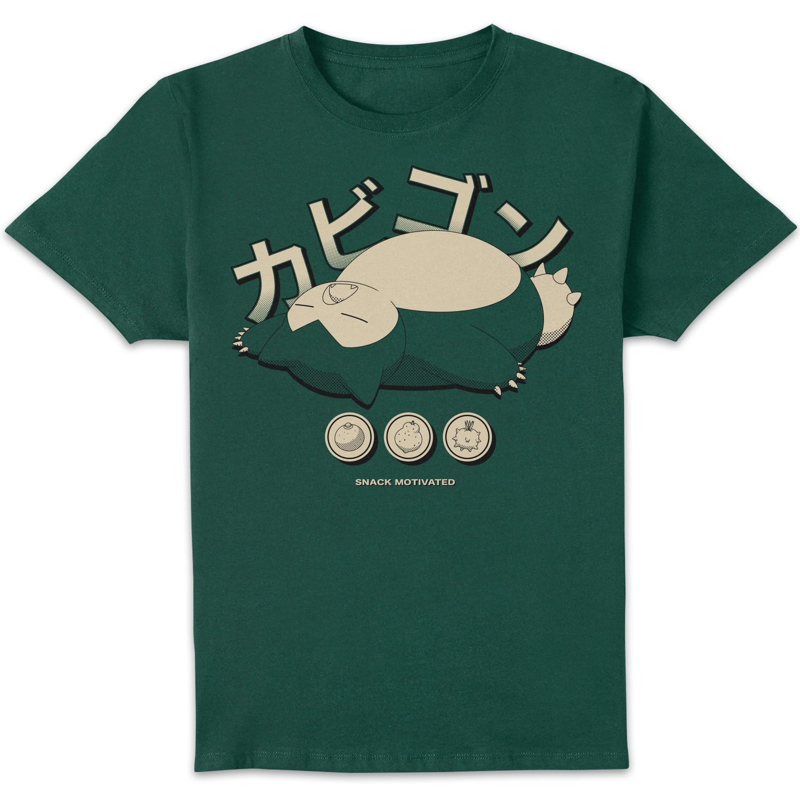 Pokémon Snorlax Relaxation T-Shirt - Green - XL
