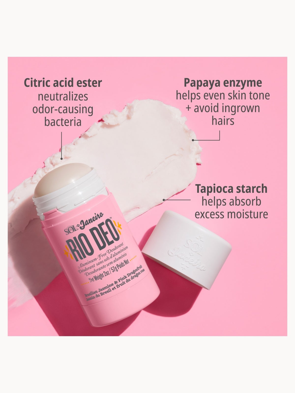 Sol de Janeiro Beija Flor Rio Deodorant 57g 3